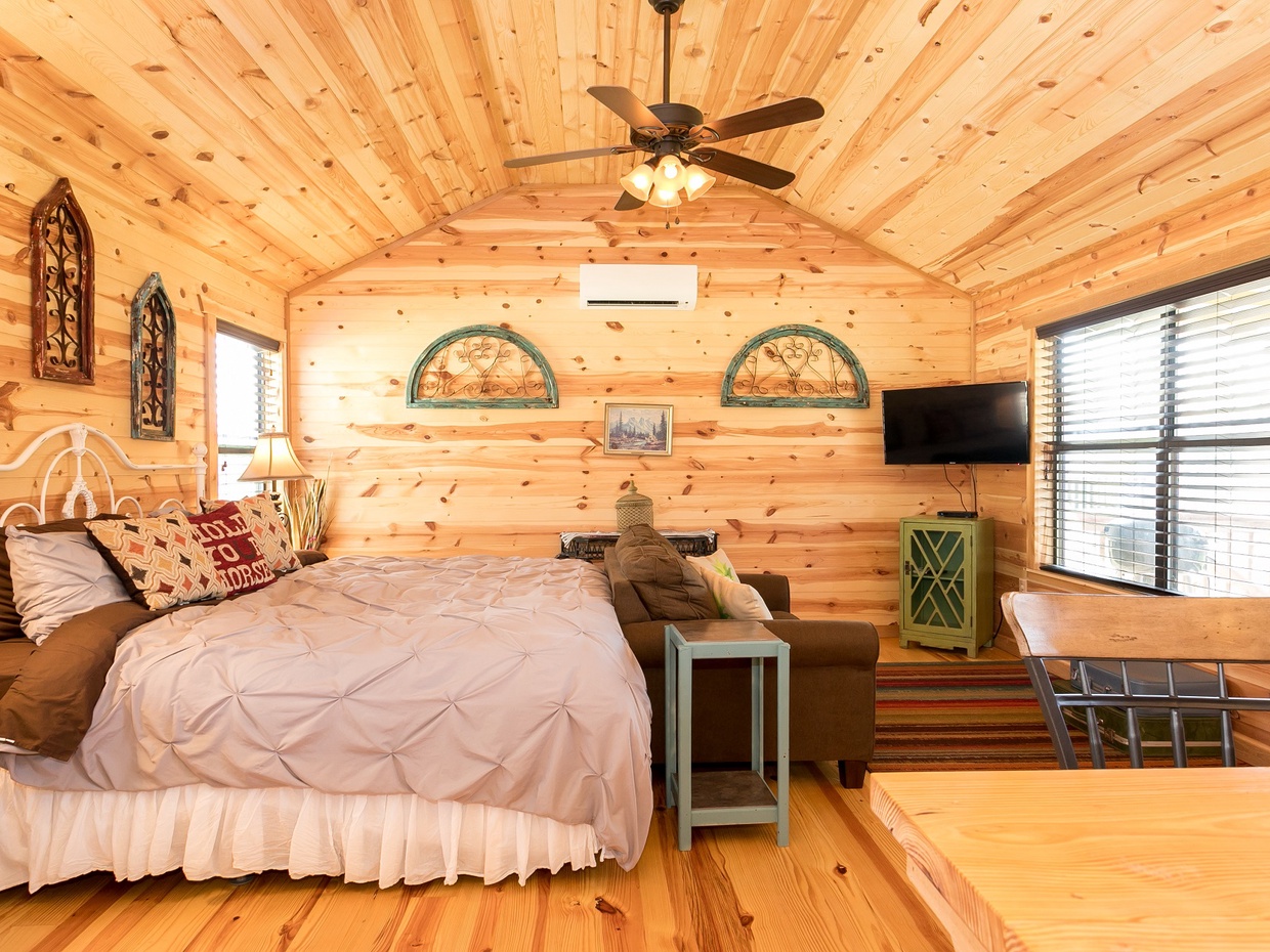 Spacious interior