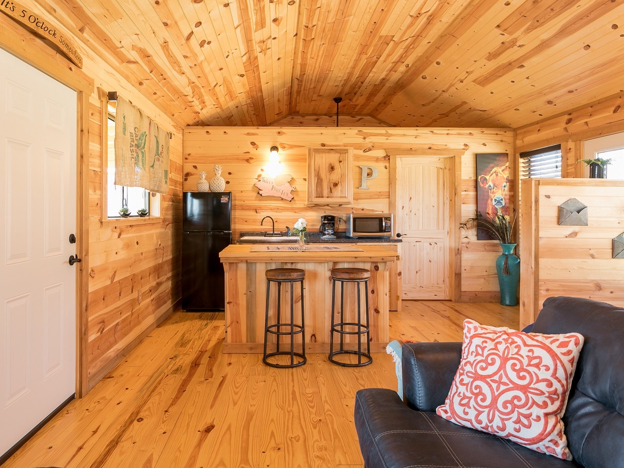 Spacious interior