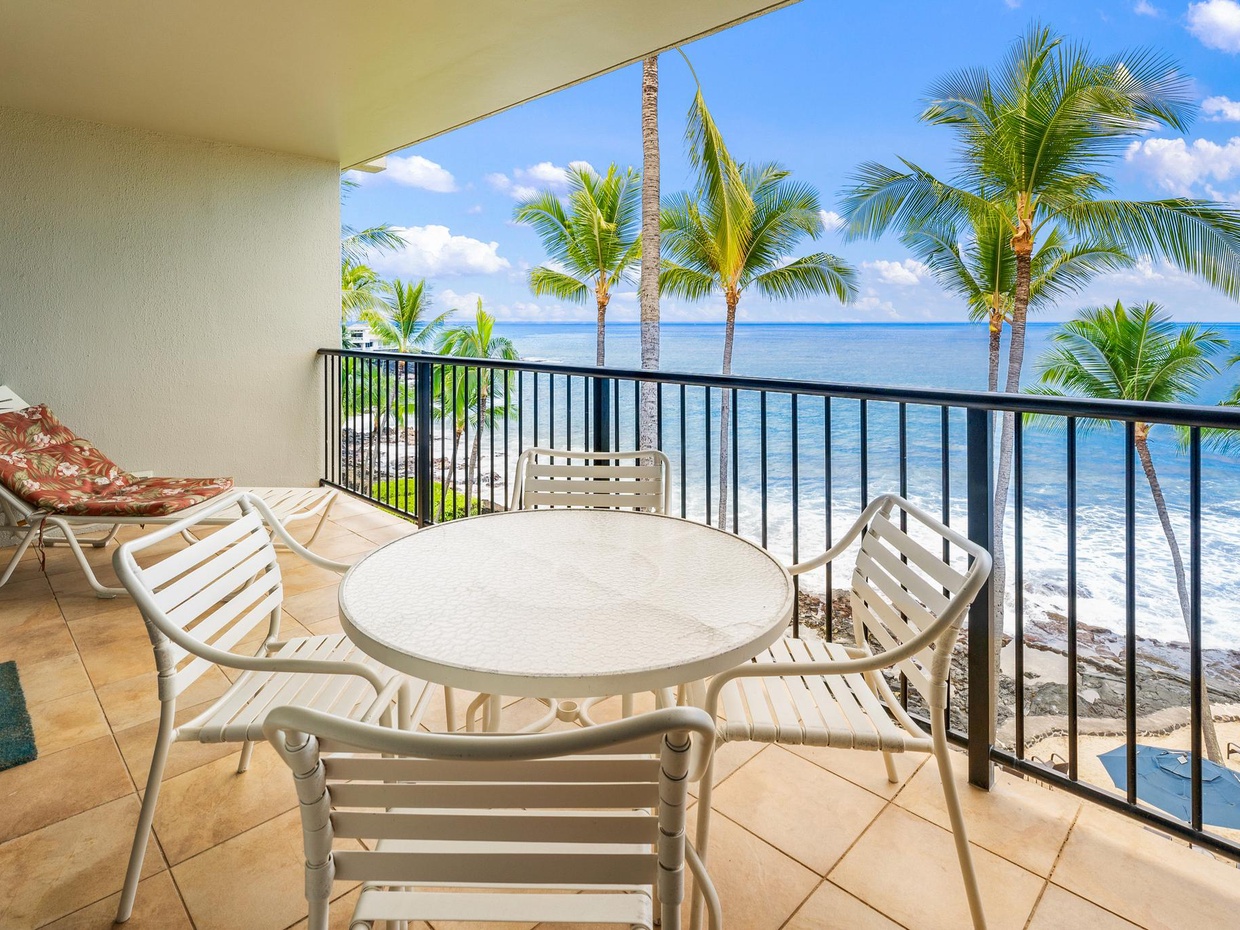Kona Coast View from the lanai