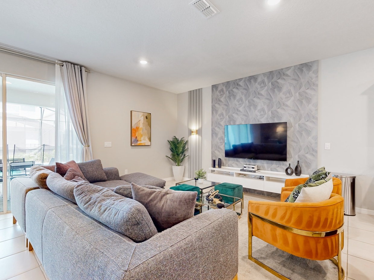 Cozy up on our plush seating, and enjoy a relaxing movie night