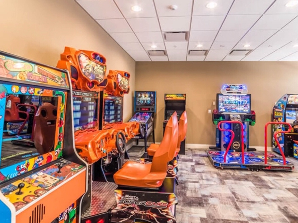 Enjoy endless entertainment at the resort with arcade games and fun for all ages.