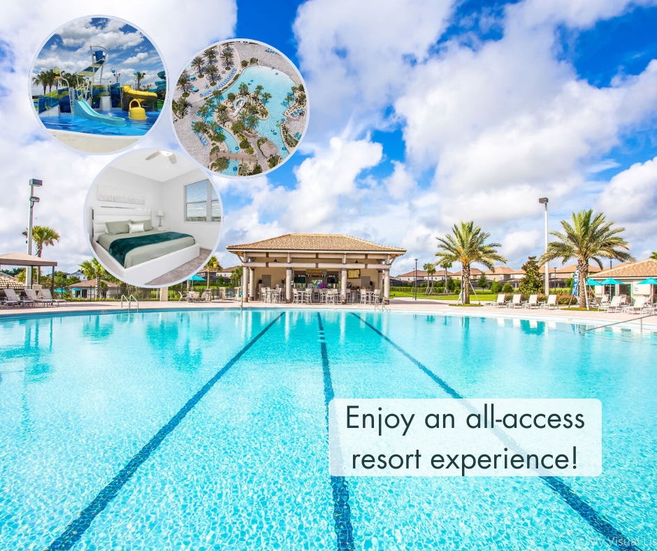 Modern vacation rental in Champions Gate, all-access resort.