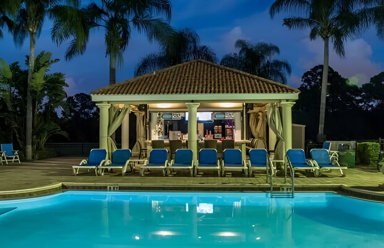 Enjoy the Florida sun and take a refreshing dip at the resort's pool.