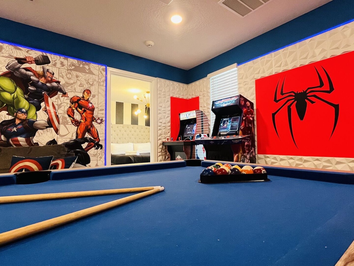 For those days you want to stay in, there is plenty of entertainment at our game room.