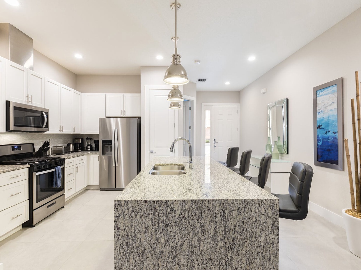Our Kitchens are fully equipped!