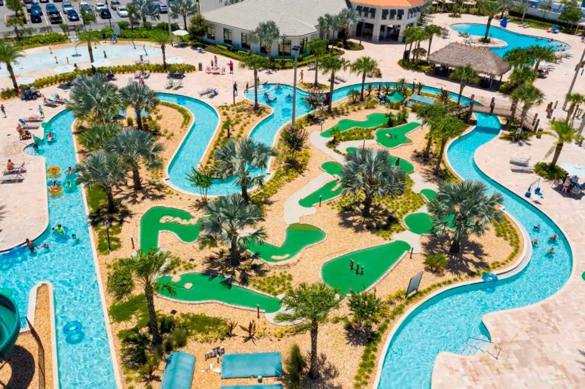 Located in Storey Lake, a full-access resort offering a variety of fun and entertaining amenities, including a lazy river, mini golf course, splash park, and more!