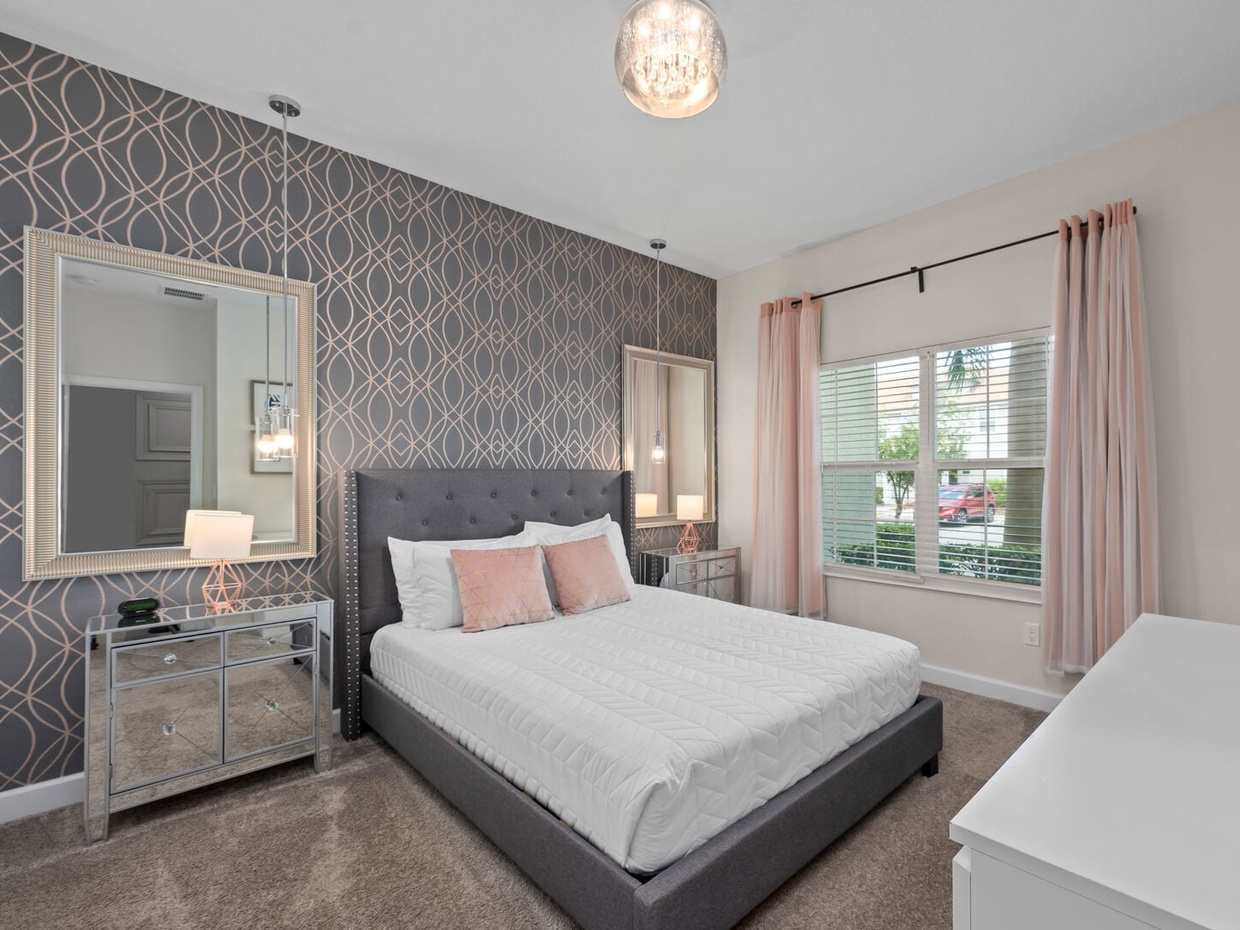 Rest in our high quality beds after a long day at the parks.