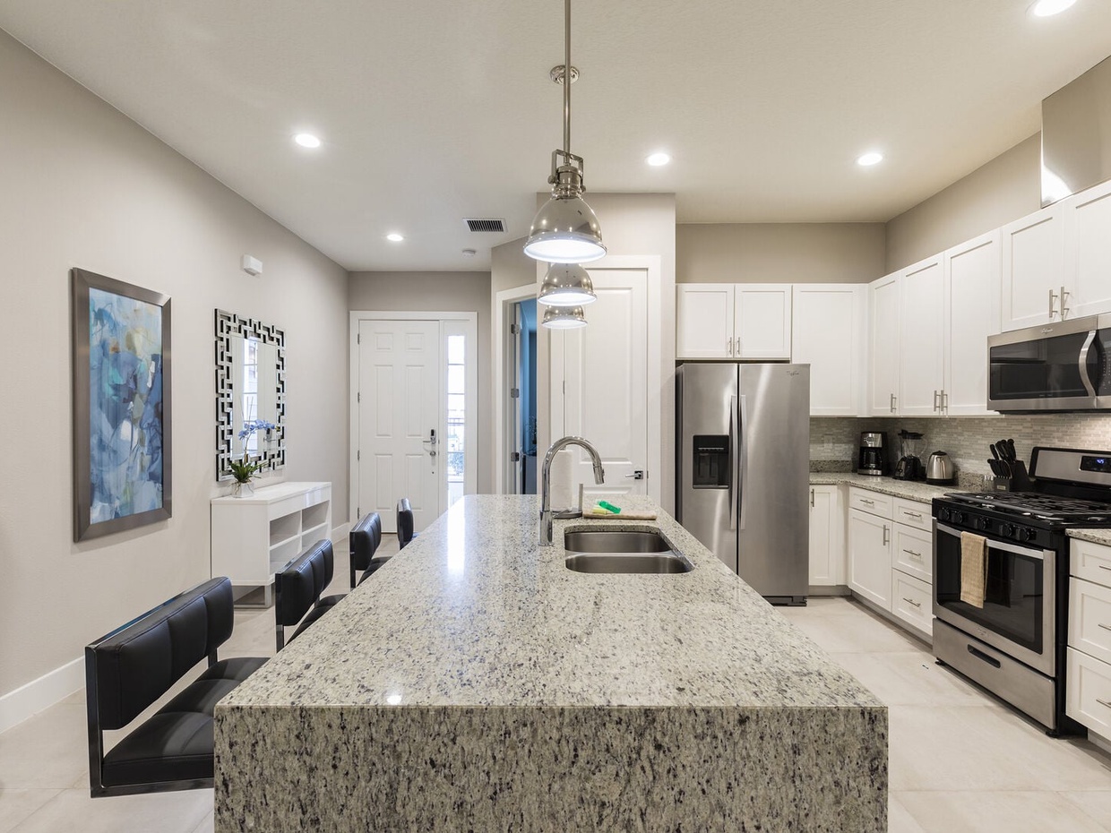 Our Kitchens are fully equipped!