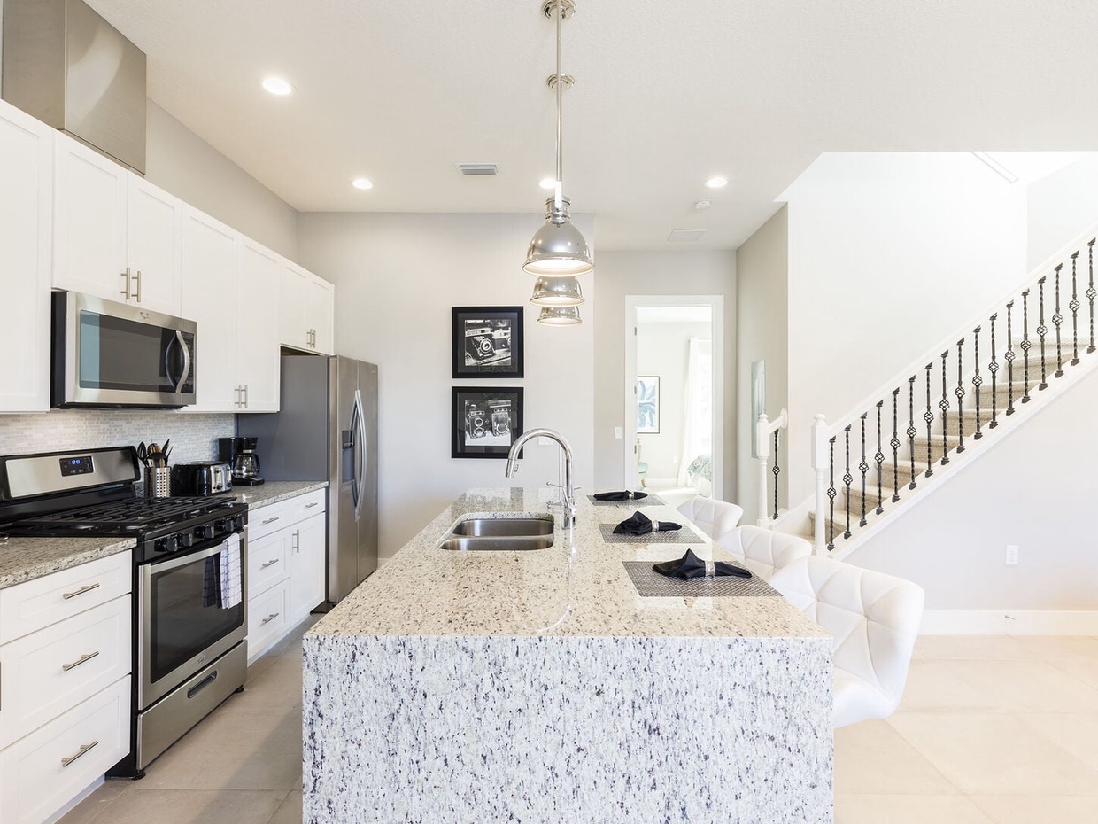 Our Kitchens are fully equipped!