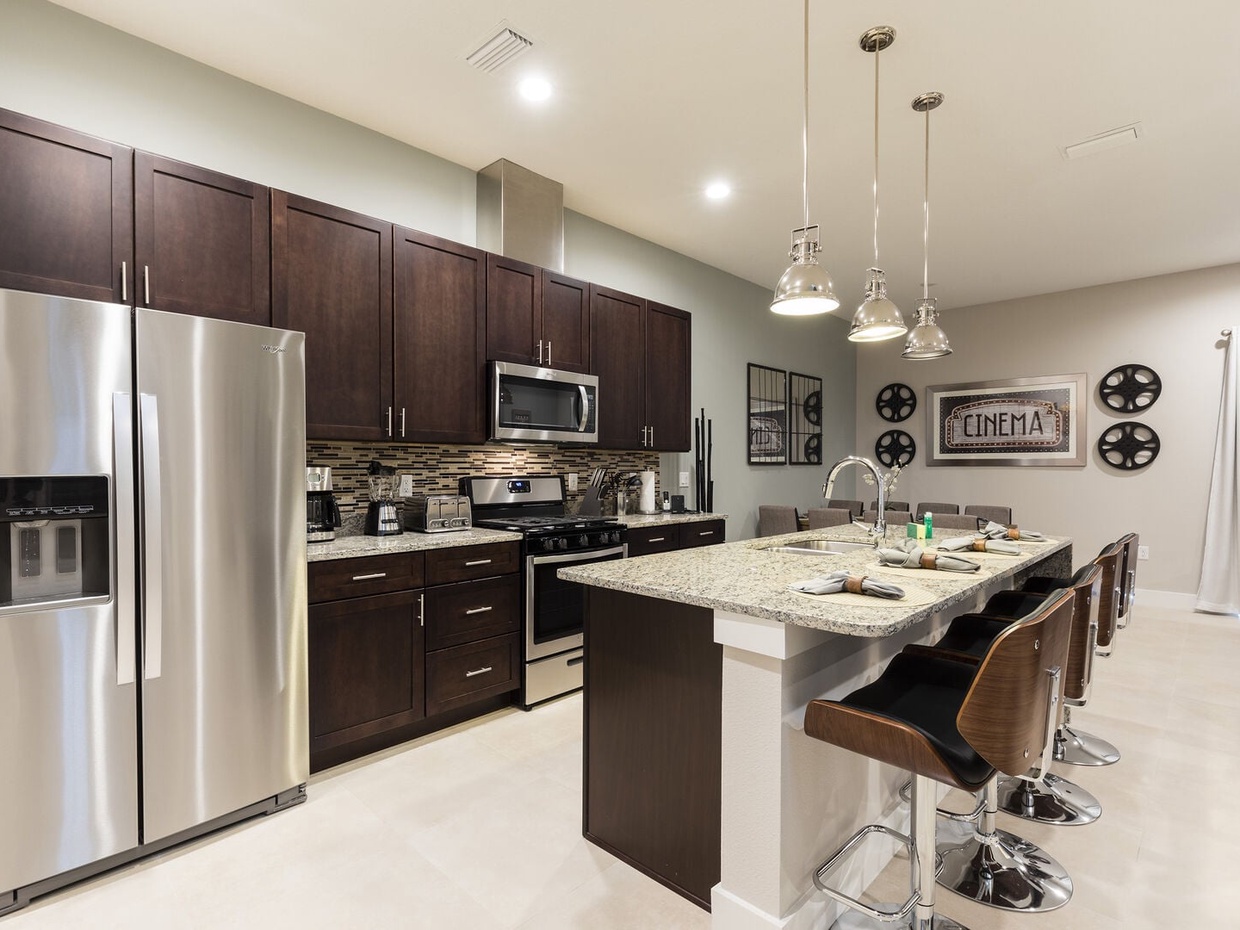 Our Kitchens are fully equipped!