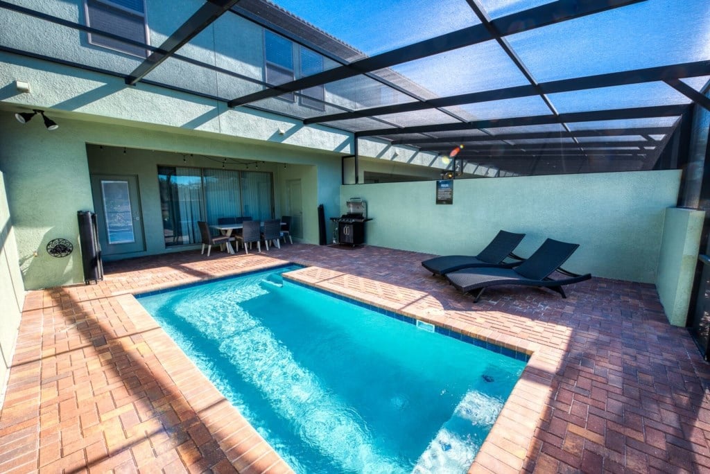 Splash around and have fun with the family in our private outdoor pool for endless hours of fun!