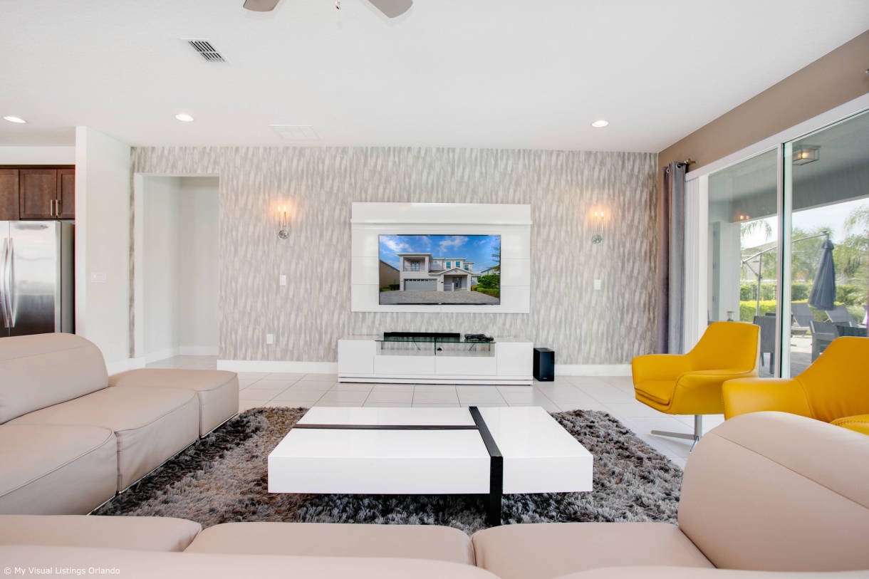 There is plenty of space to gather, relax and enjoy quality time together.