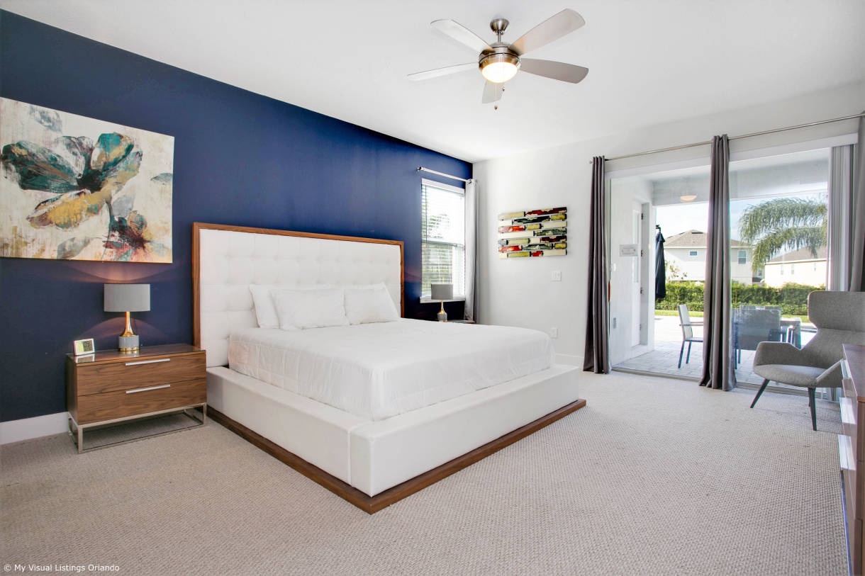 Rest in our High Quality beds, right after a long day in the parks!