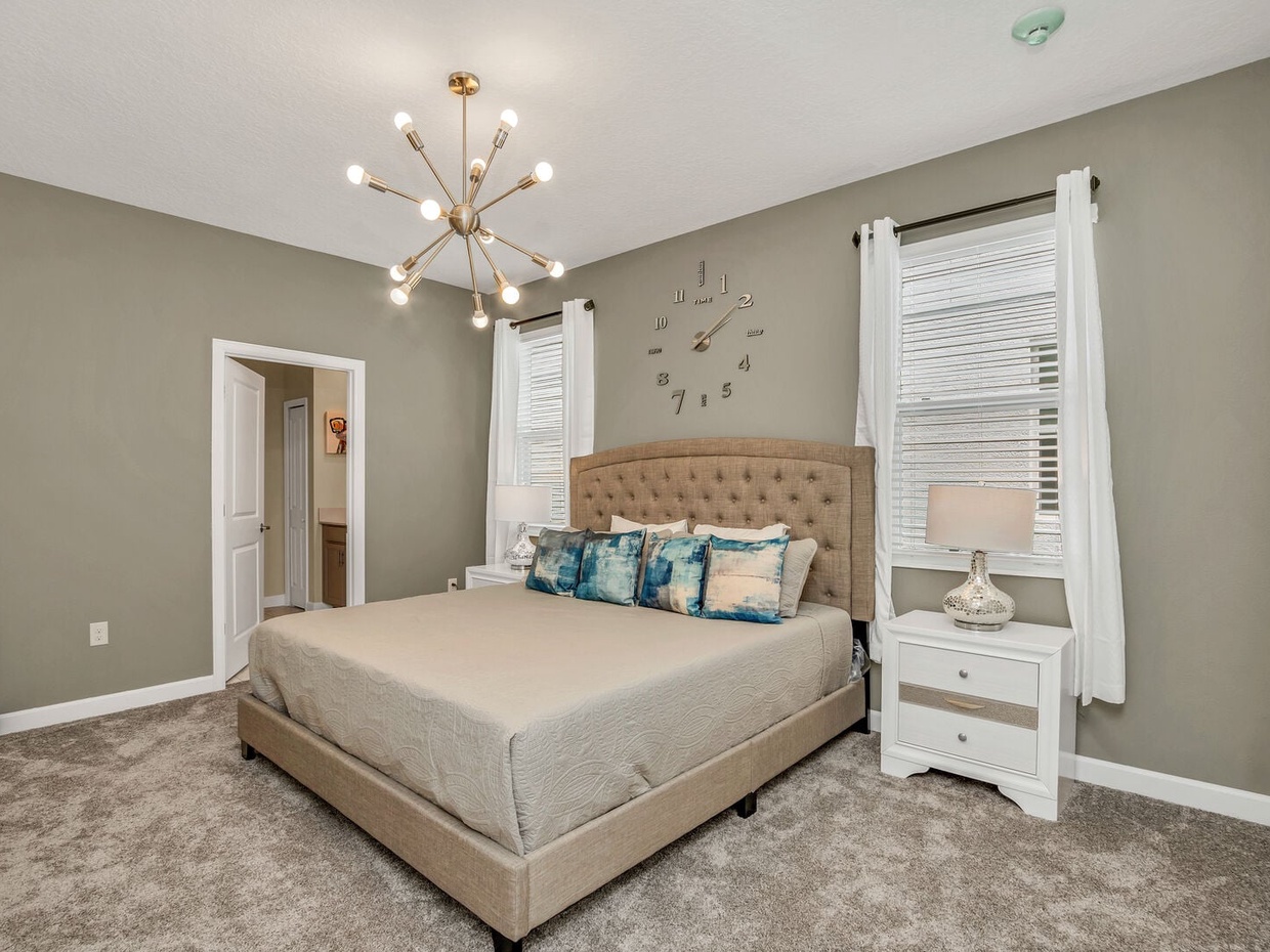 Rest in our High Quality beds after a long day in the parks!