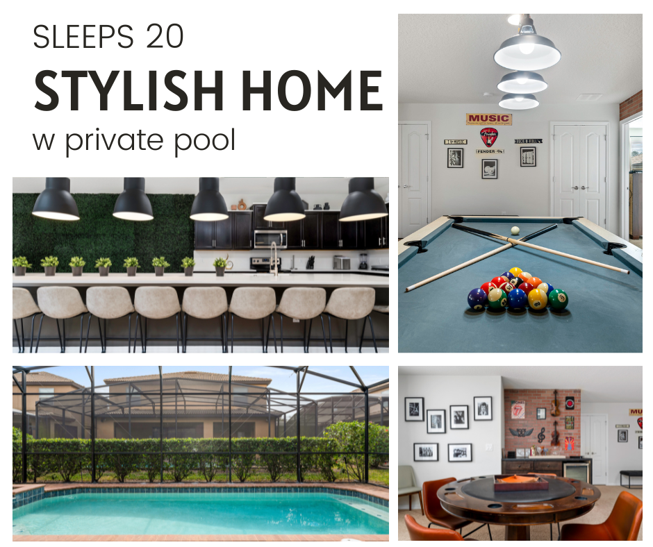 Enjoy a magical Orlando getaway in our renovated stylish home!