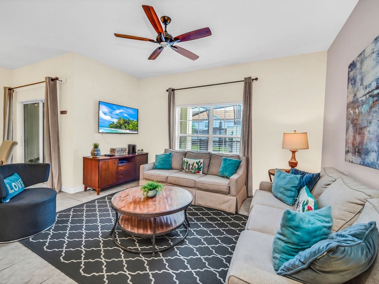 Family-friendly layout, perfect for enjoying a movie night with your loved ones.