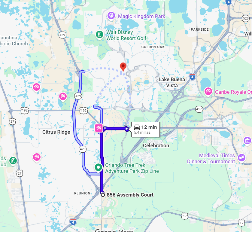 Located just 5 miles from Orlando's most popular attractions.