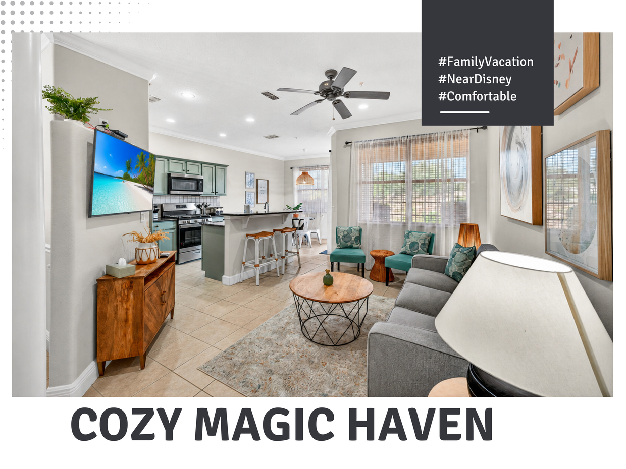 Stay in peaceful Carriage Pointe, conveniently located near Orlando's top attractions, shopping, and dining.