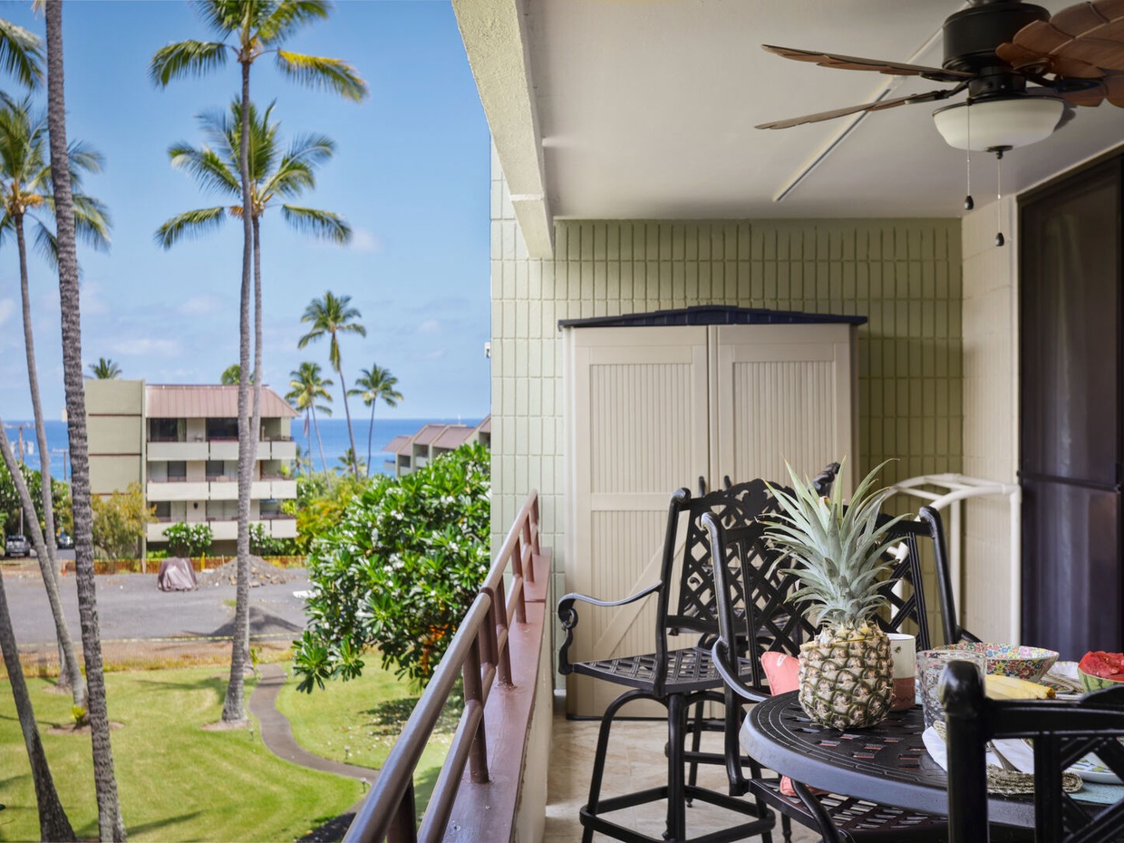Ocean View fron the Lanai
