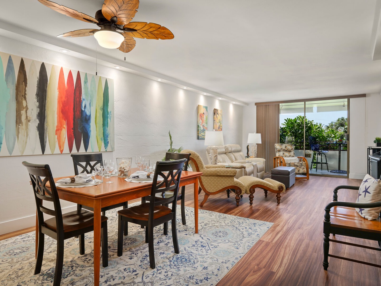 Dining and Living Area