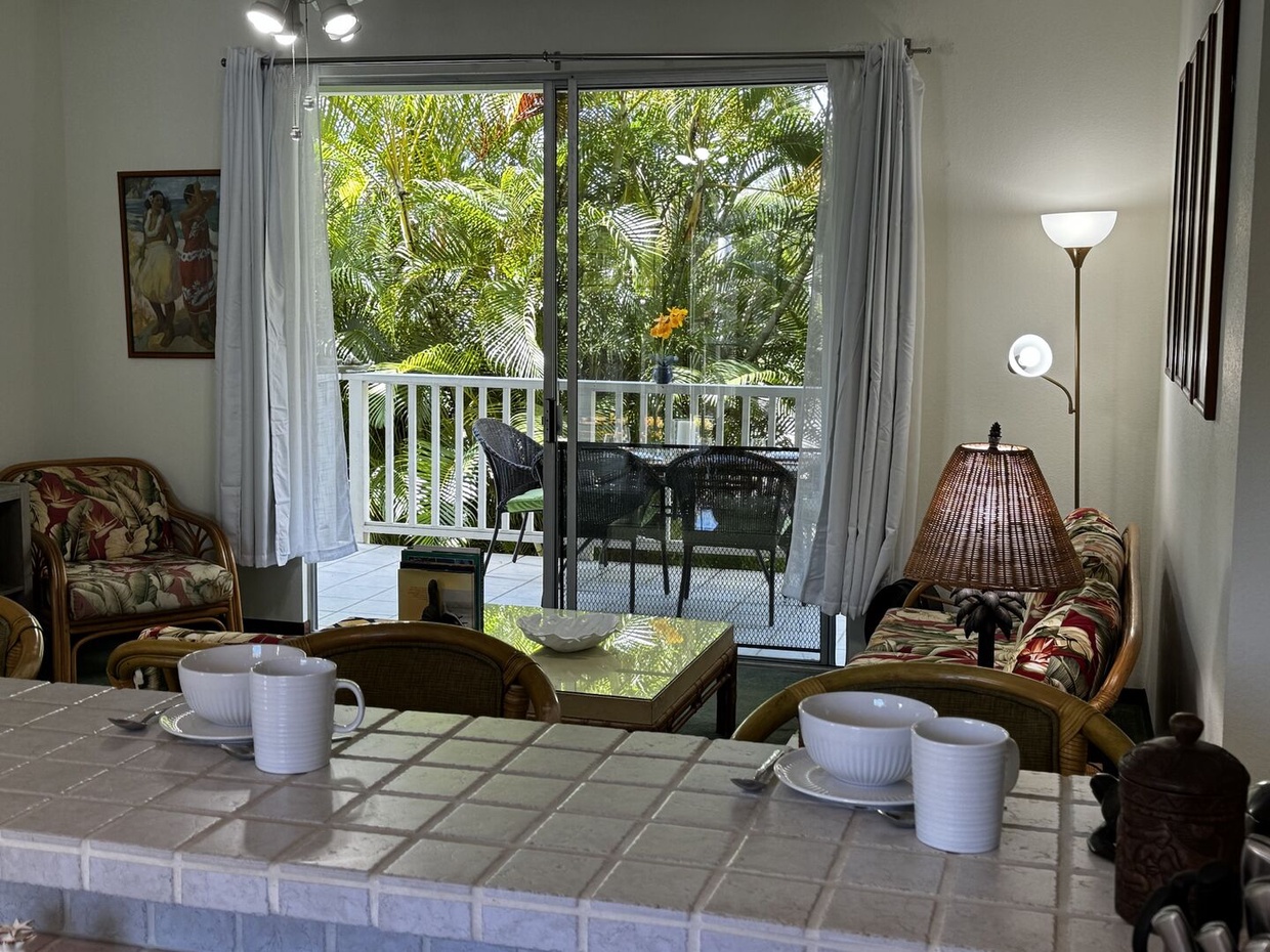 Living Area & Lanai