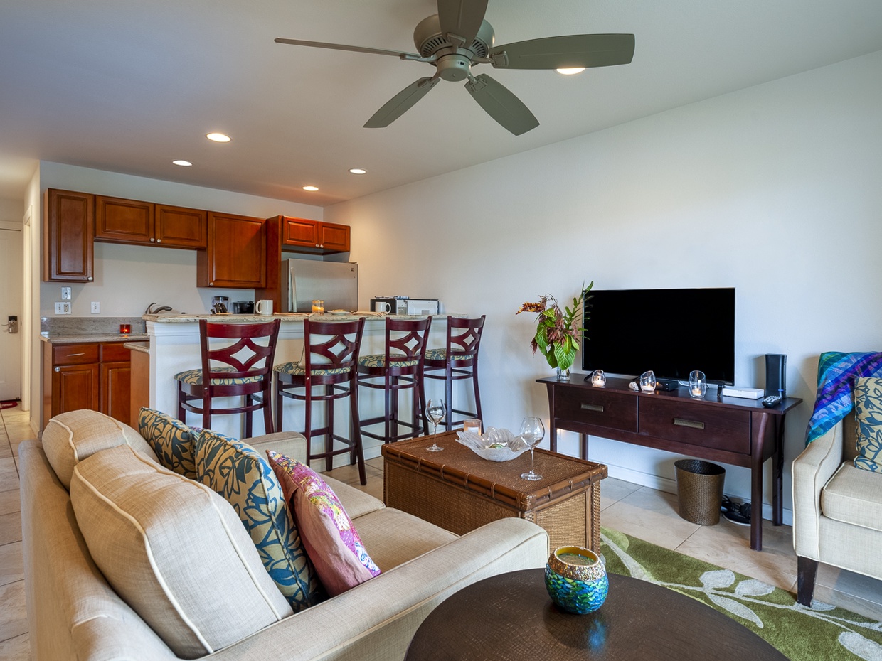 Living area | Kauai Kailani 218 | Kapaa rentals