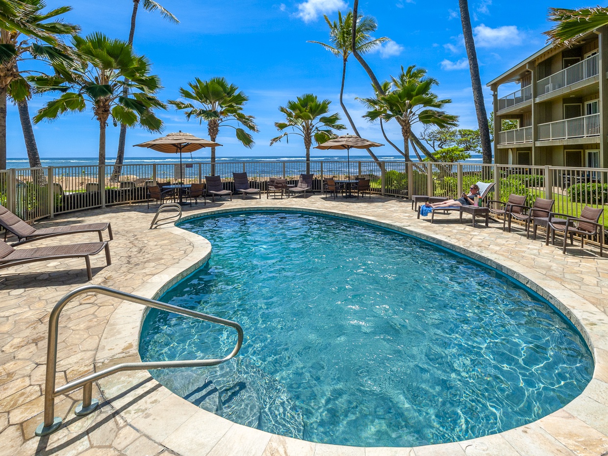 second pool at Kauai Kailani