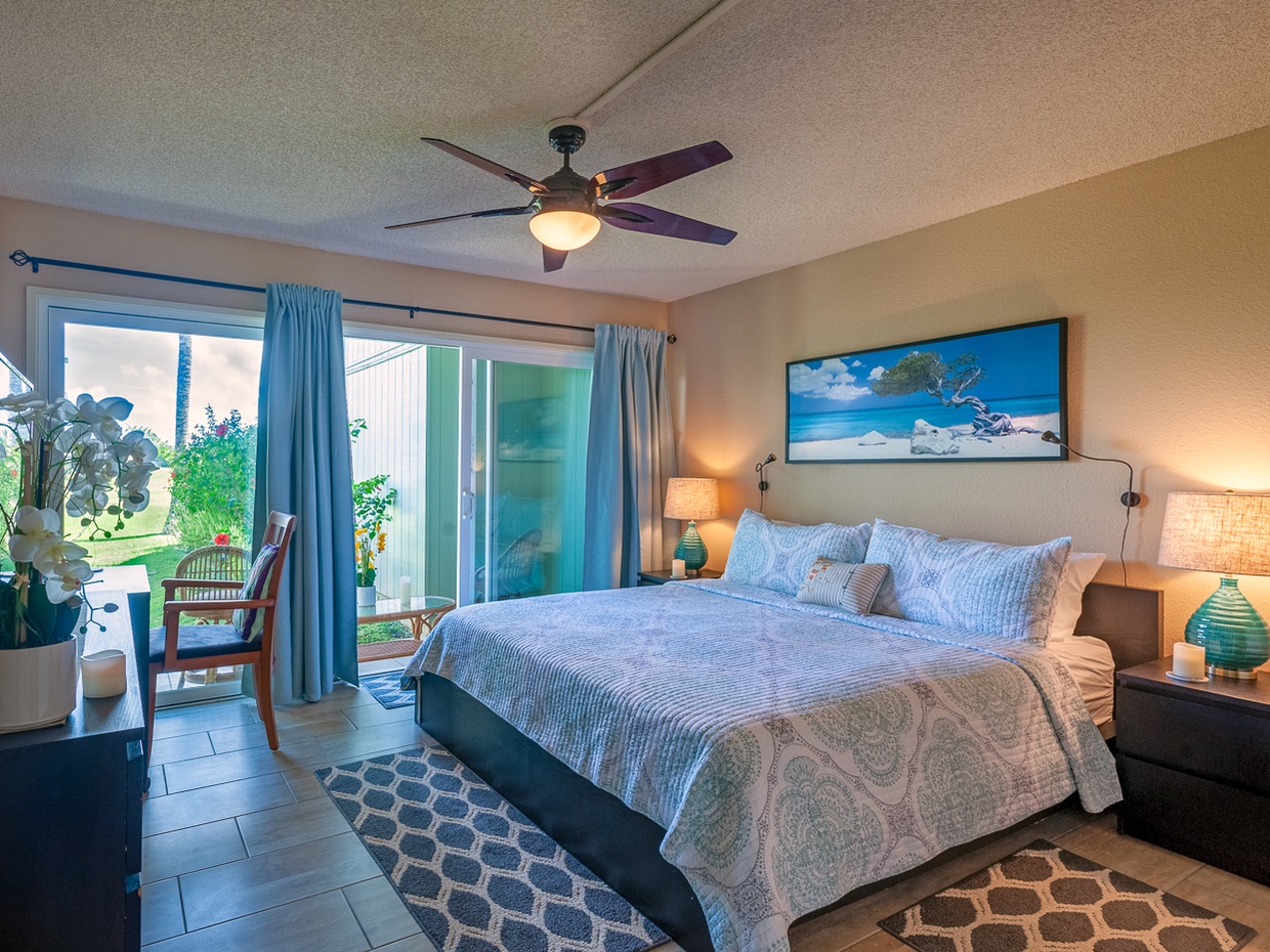 Master Bedroom with king bed