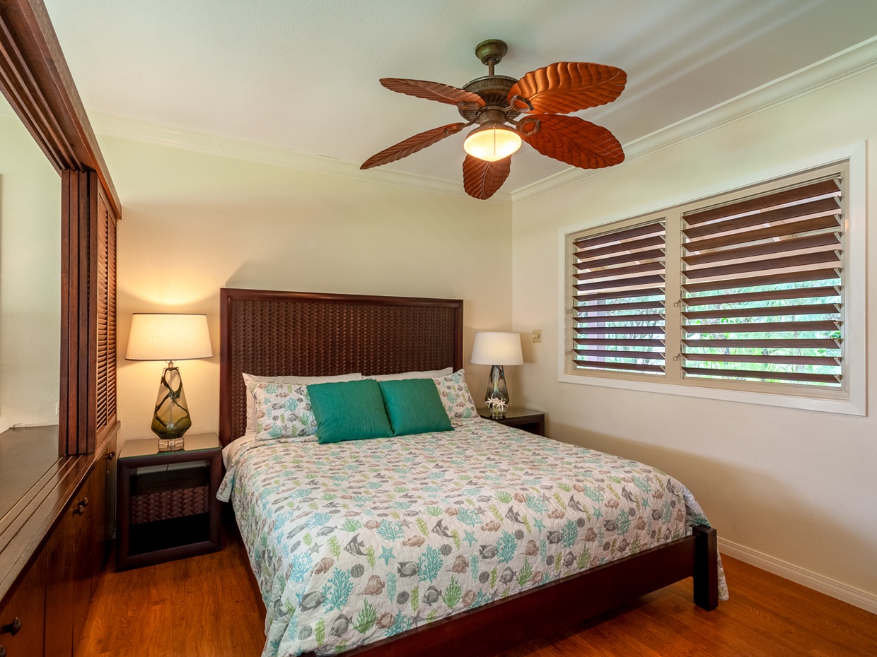 bedroom with king bed