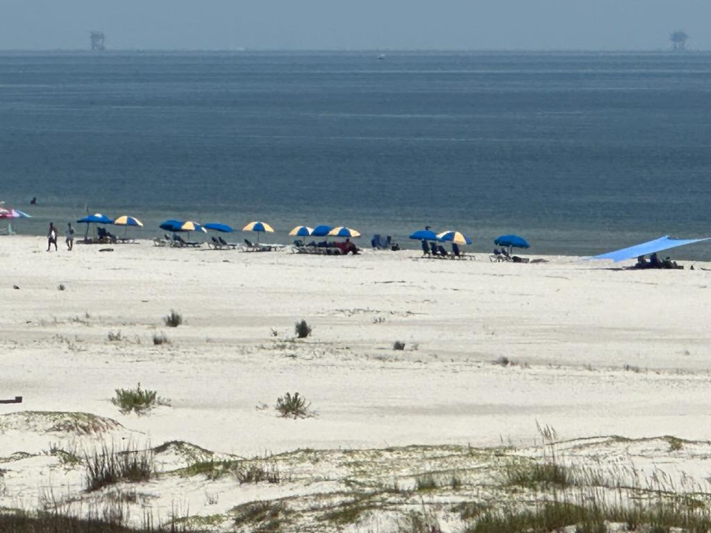 view of ocean & beach