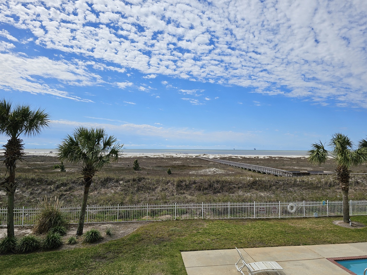balcony beach view