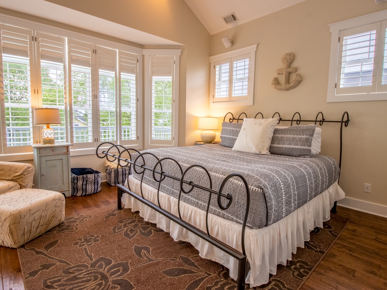 Second Level | Bedroom 1: King with Attached Bath