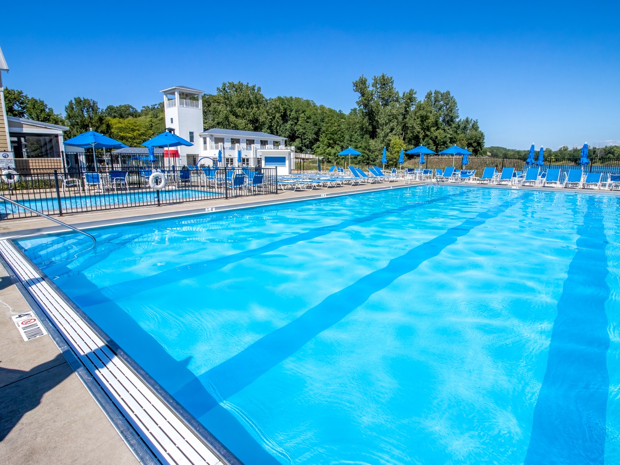 Resort Pool with Kiddie Pool