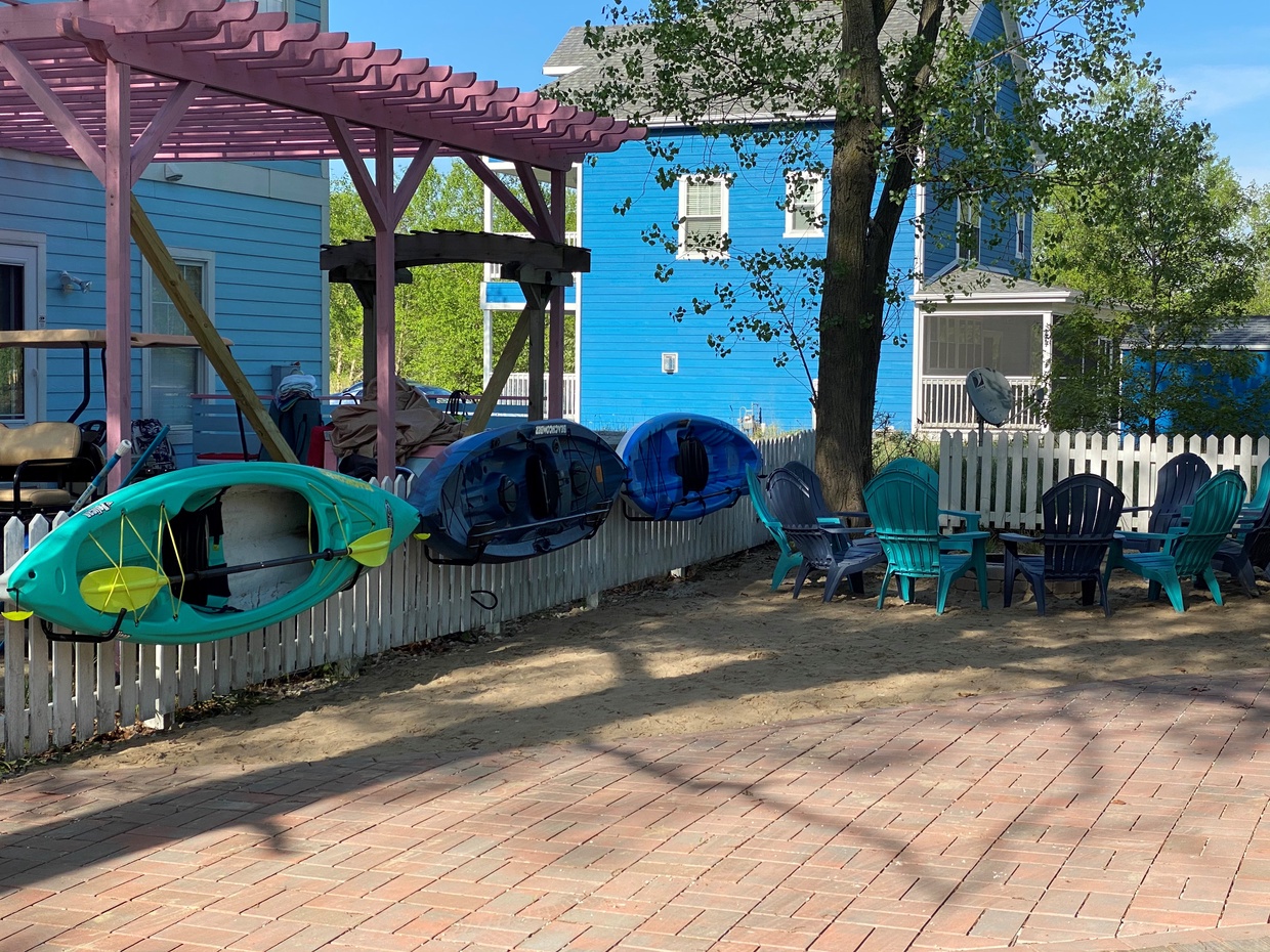 Outdoor Living | Fire Pit | Back Patio | Kayaks