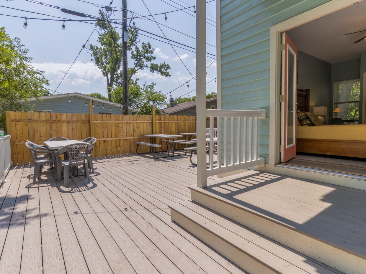 Main Level | Bedroom 1 | Deck access