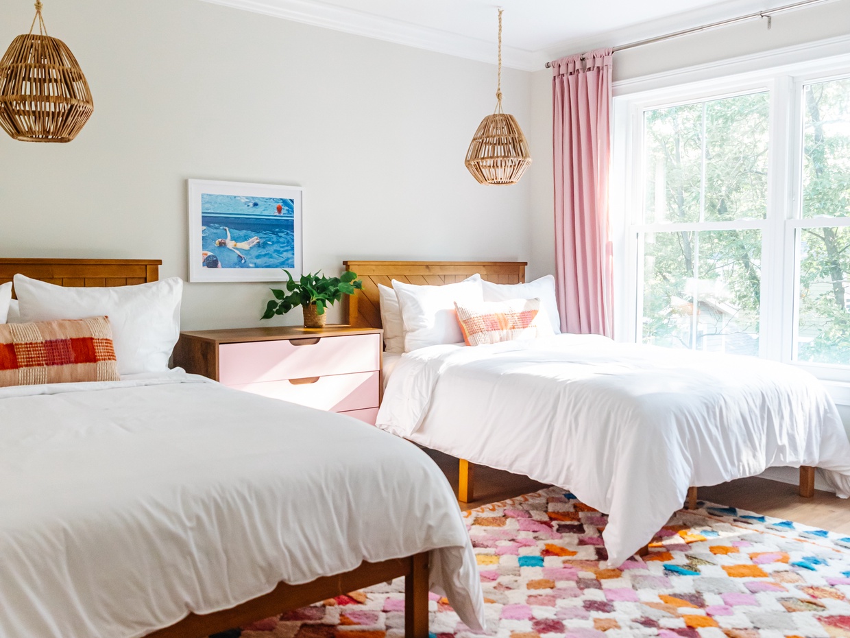 Second Level | Bedroom 3 | Two Queen Beds