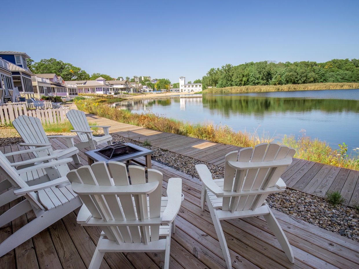 Back Patio | Fire Pit | Lake Kia