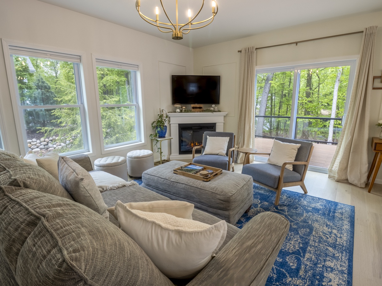 Main Level | Living Room | Fire Place