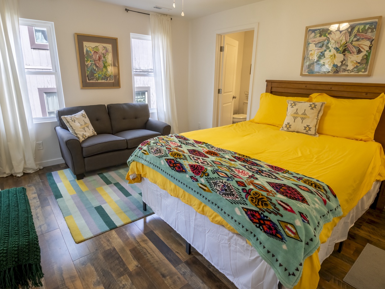 Main Level | Bedroom 1 | Queen | Attached Bath