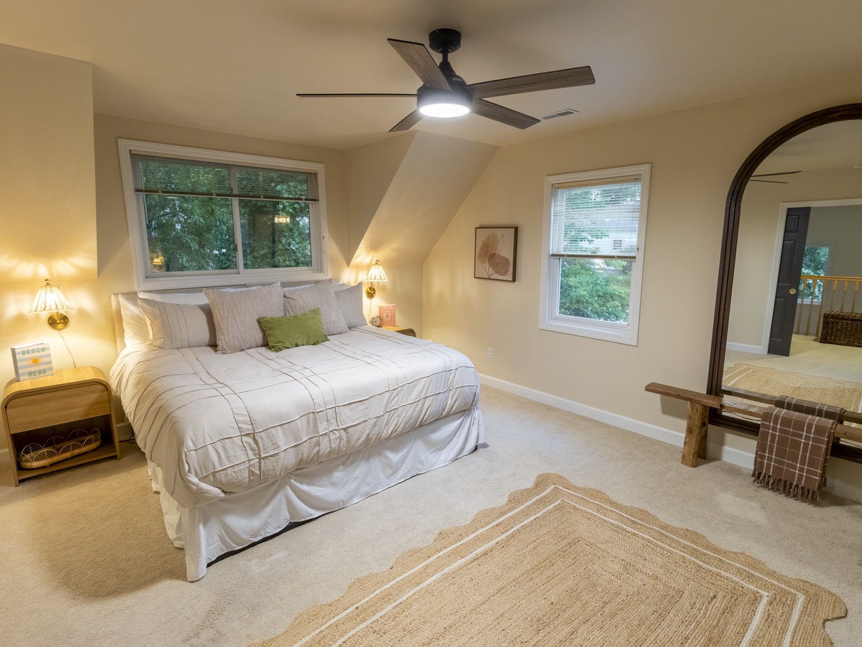 Second Level | Bedroom 1 | King | Attached Bath
