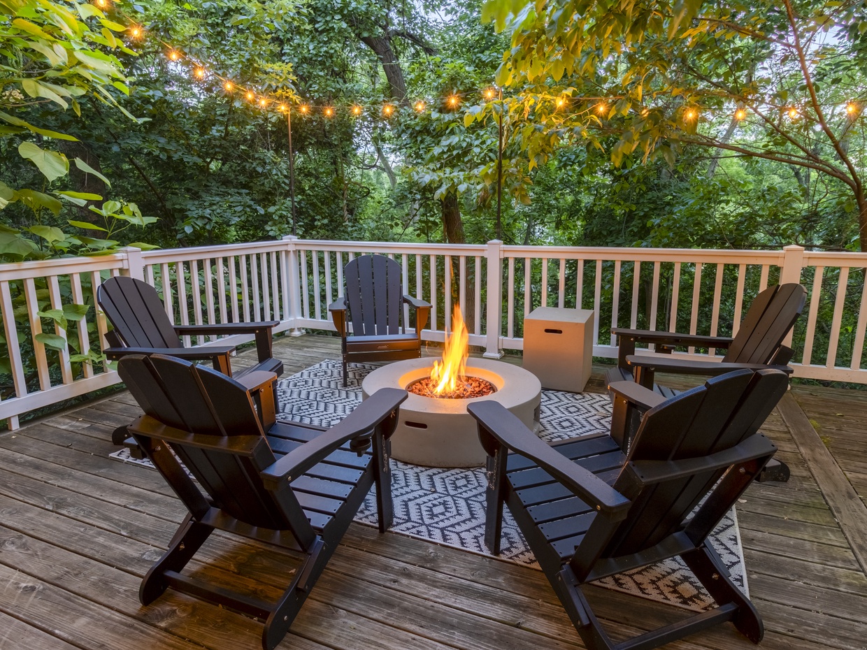 Ground Level | Deck | Fire Pit