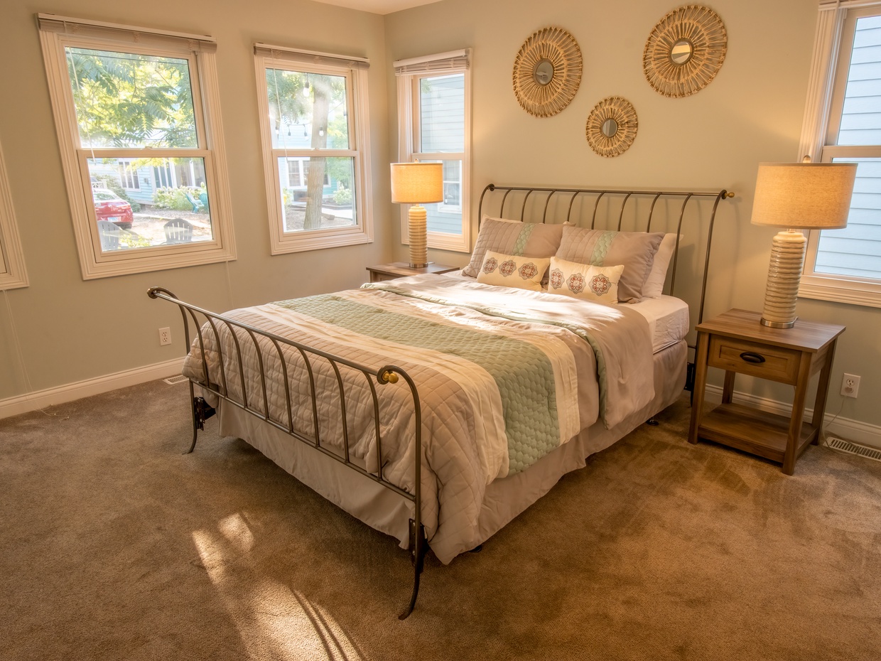 Main Level | Bedroom 3 | Queen with Attached Bath 