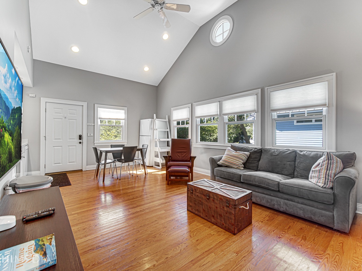Living Room with Full Sleeper Sofa