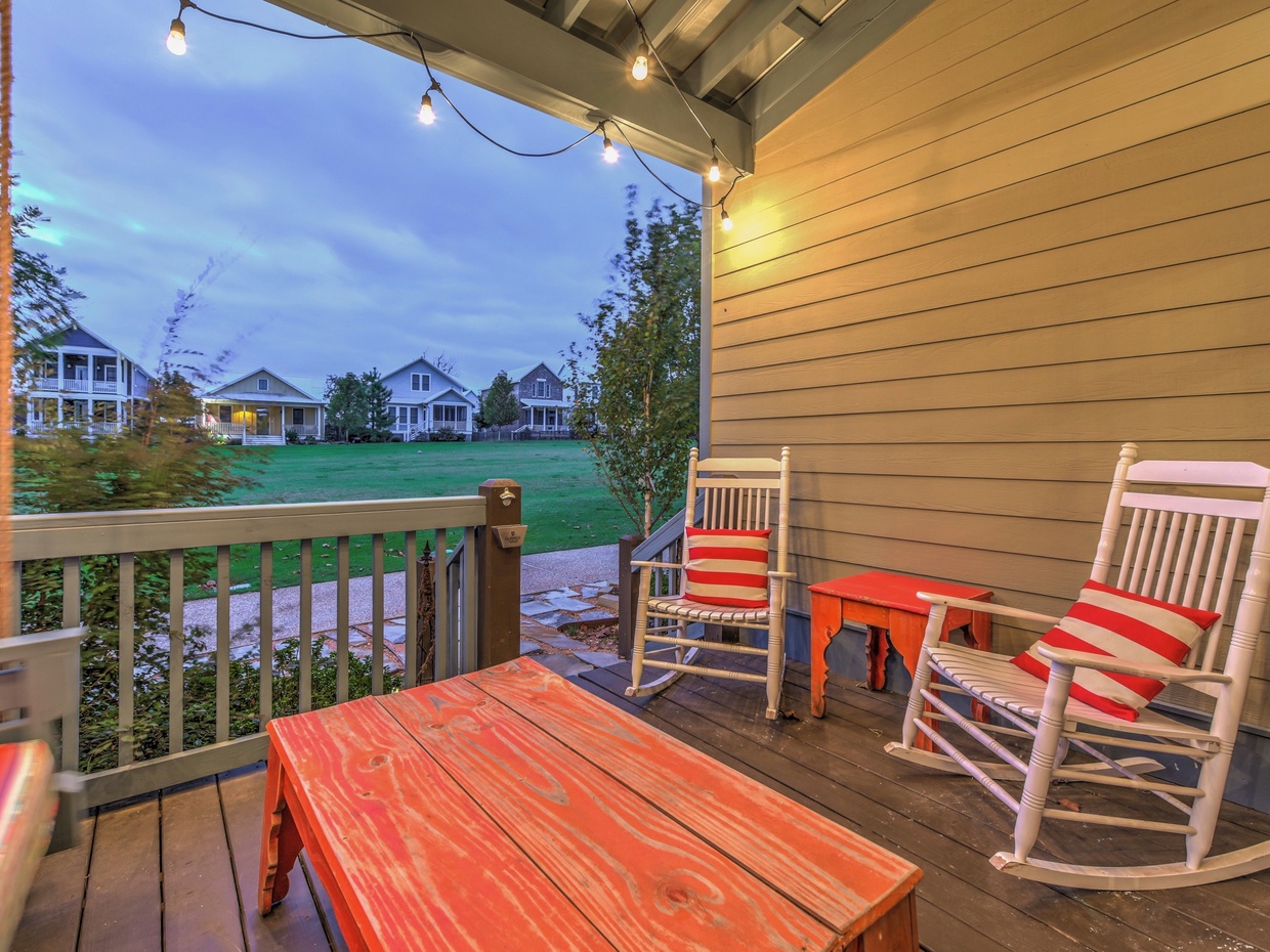 View of Firefly Park from front porch