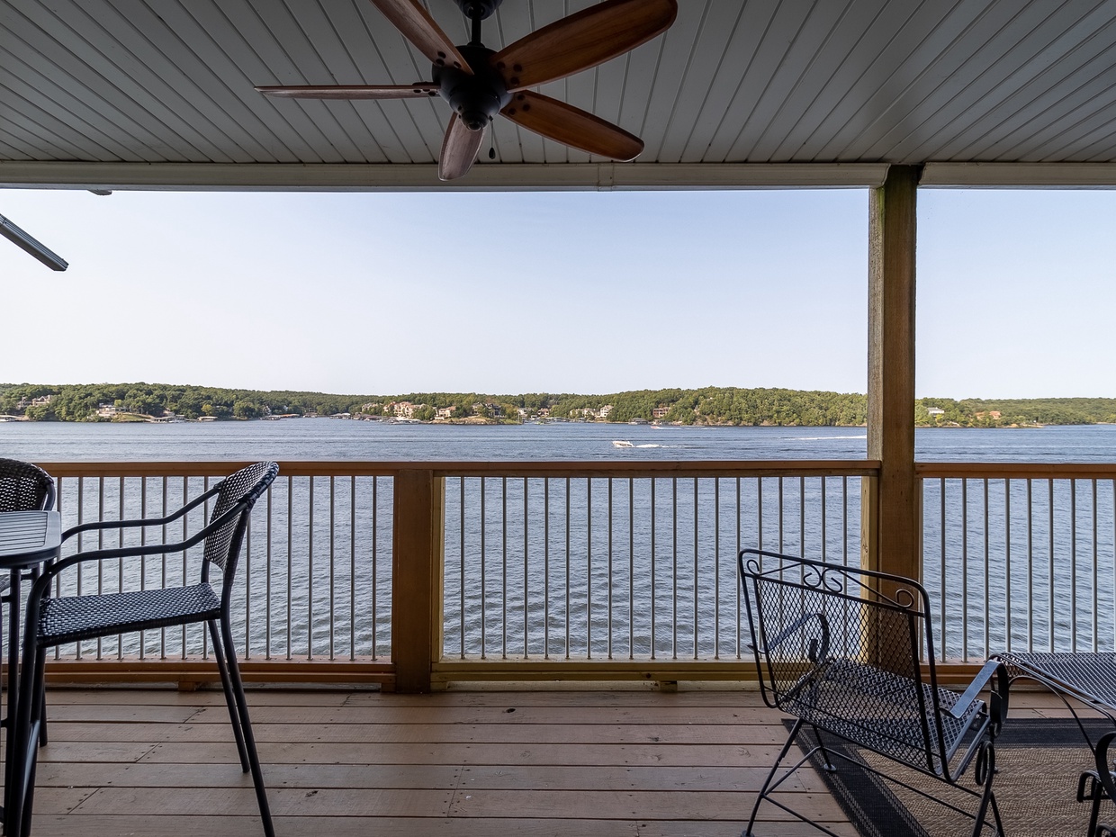 View from the back deck