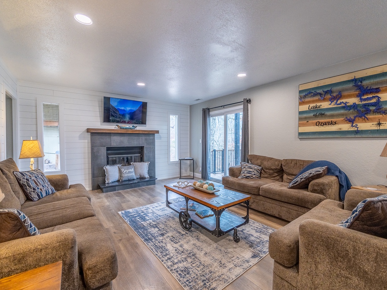 Living area lower level