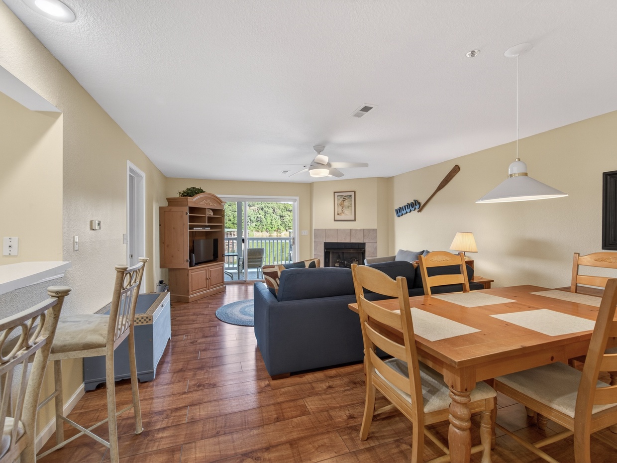 DINING AREA AND LIVING AREA