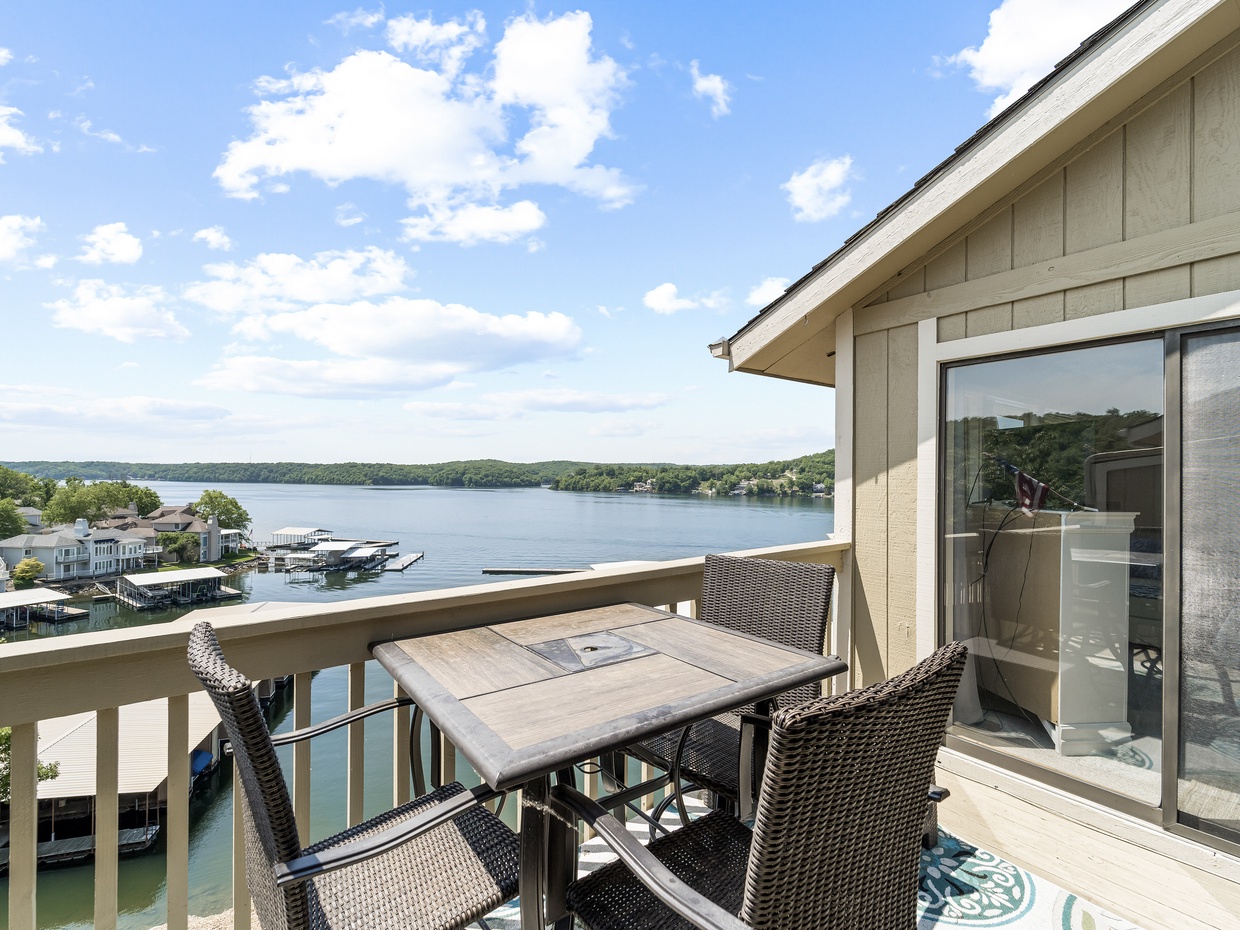 View from the back deck