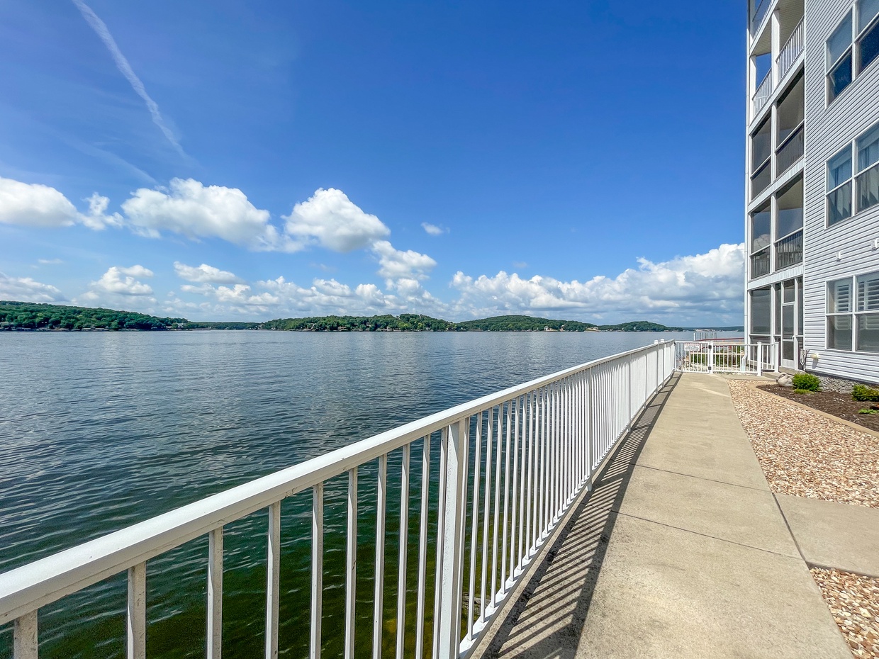 Lakeside walkway