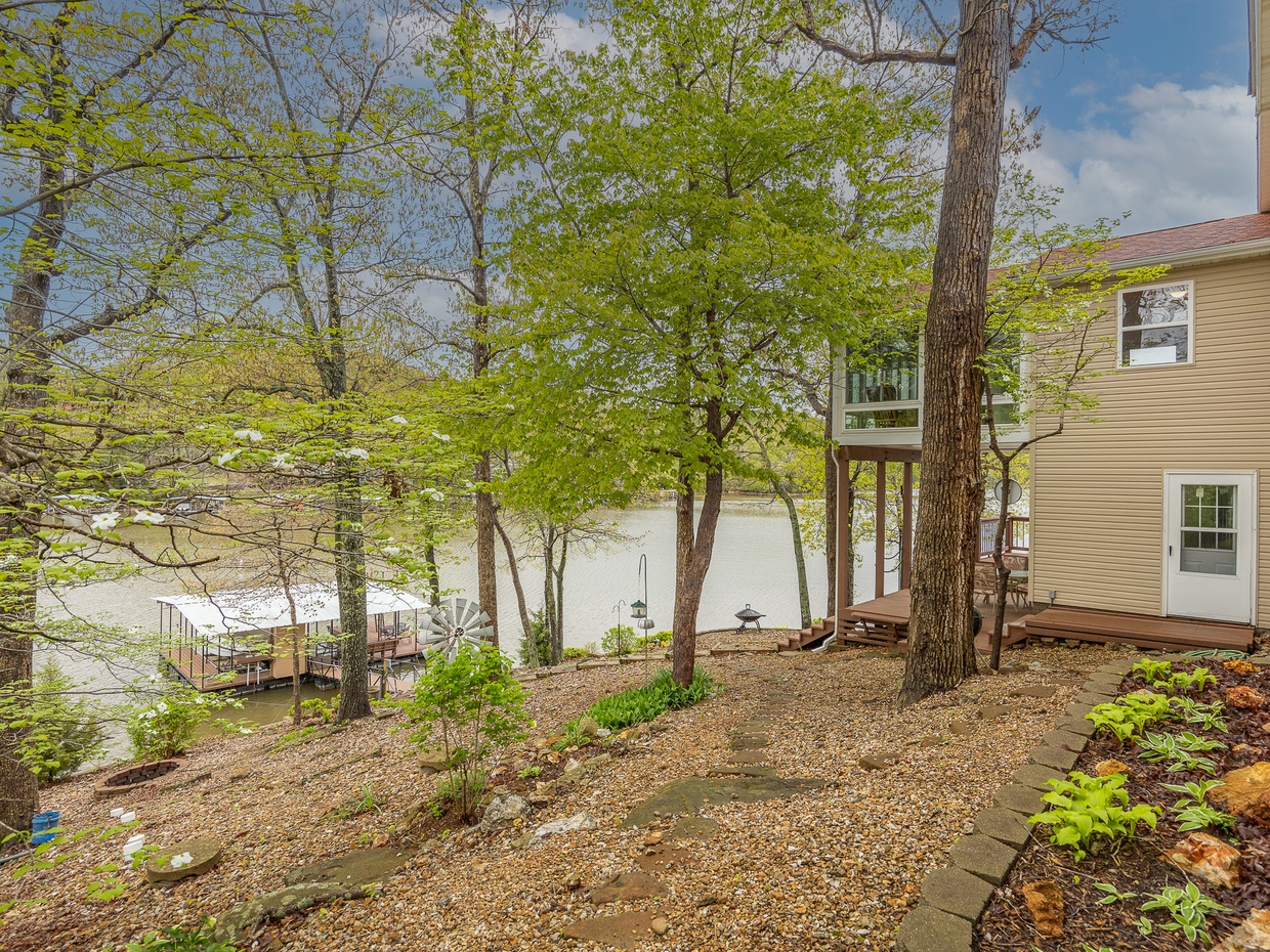 SIDE VIEW OF HOUSE